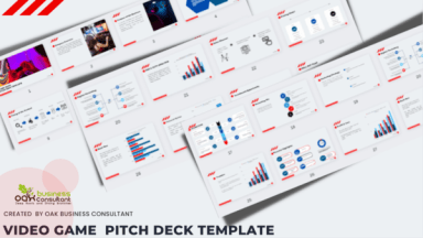 Video Game Pitch Deck Template