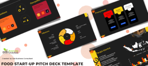 Food Start-up Pitch Deck Template