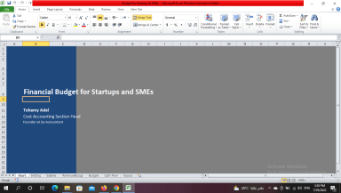 Budgets for Startups & SMEs