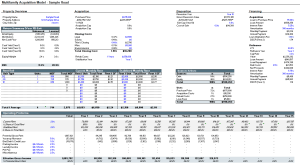 Simple Multifamily Acquisition Model