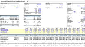 Argus Drop Commercial Real Estate Acquisition Model