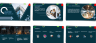 Coworking space pitch deck template