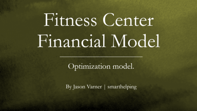 Fitness Center/Gym: Startup Financial Model - 10 Year