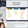 Startup Company Financial Model - 5 Year Financial Forecast