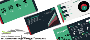 Ridesharing App Pitch Deck Template
