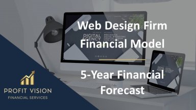 Web Design Firm Financial Model – 5 Year Financial Forecast