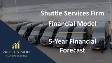 Shuttle Services Firm Financial Model – 5 Year Financial Forecast