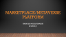 MARKETPLACE/METAVERSE 3 Statement Financial Model Template - 5 Years Projections