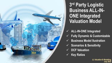 3rd Party Logistic Company ALL-IN-ONE Integrated Valuation Model