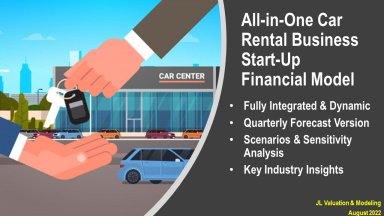 All-in-One Car Rental Business Start-Up Financial Model