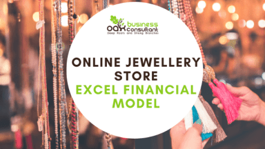 Online Jewellery Store Excel Financial Model