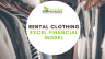 Rental Clothing Excel Financial Model
