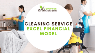 Cleaning Service Excel Financial Model