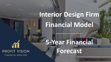 Interior Design Firm Financial Model – 5 Year Financial Forecast