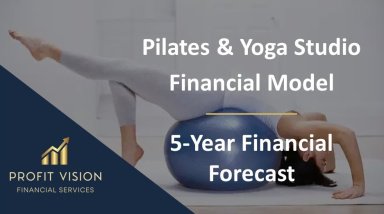 Pilates & Yoga Studio Financial Model – 5 Year Financial Forecast