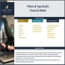 Pilates & Yoga Studio Financial Model – 5 Year Financial Forecast