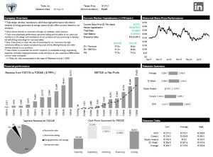 Tesla Financial Model