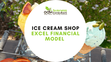 Ice Cream Shop Excel Financial Model