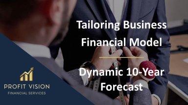 Tailoring Business Financial Model – Dynamic 10 Year Forecast