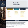 Boutique Gym Financial Model – Dynamic 10 Year Forecast