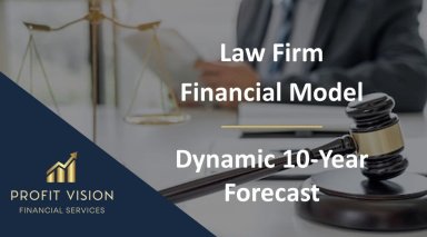 Law Firm Financial Model – Dynamic 10 Year Forecast