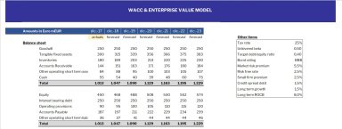 Complete WACC & Enterprise Value Model