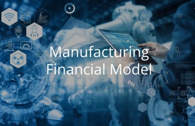 MANUFACTURING Financial model template generated by Team Strategy Financial model