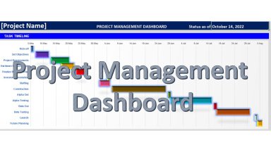 Project Management Dasboard