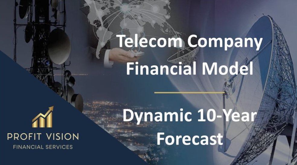 Telecom Company 10 Year Financial Model Eloquens
