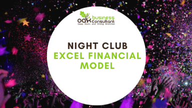 Night Club Excel Financial Model Template