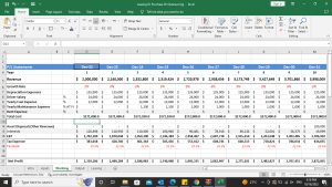 Buy - Finance lease - Outsourcing Scenarios Model