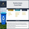 Recycling Company Financial Model – Dynamic 10 Year Forecast