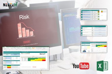 Excel template in risk analysis and risk matrix for your business or projects