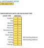 Employee Leave Manager Google Sheet Template