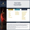 Dance Studio Financial Model – 5 Year Financial Forecast