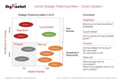 Activity Strategic Positioning Matrix