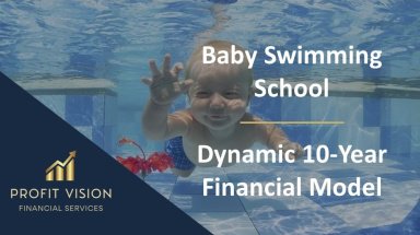 Baby Swimming School – Dynamic 10 Year Financial Model