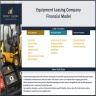 Equipment Leasing Company Financial Model – Dynamic 10 Year Forecast