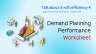 Demand Planning Performance Worksheet