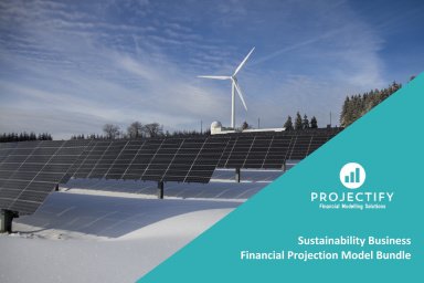 Sustainability Business Financial Projection Bundle