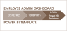 Employee Administration Dashboard Power BI Template