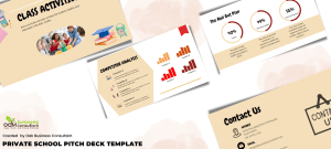 Private School Pitch Deck