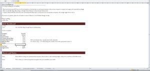 Discount Cash Flow Template in Excel