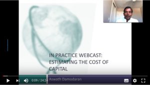 How To Estimate The Cost of Capital For a Firm, Division or Project