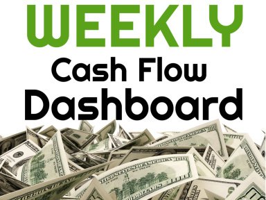 Weekly Cash Flow Excel Dashboard