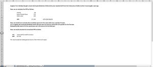 Holding Period Return Excel Template