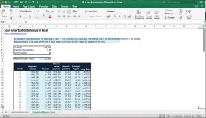 Loan Amortization Schedule Calculator