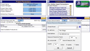 Project Planning and Management Excel Model