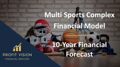 Multi Sports Complex Financial Model - Dynamic 10 Year Forecast
