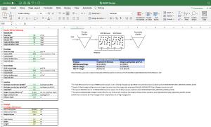Wastewater MBBR BOD Removal and Nitrification - Design Sheet